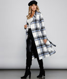 Polished In Plaid Belted Trench Coat helps create the best summer outfit for a look that slays at any event or occasion!