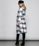 Polished In Plaid Belted Trench Coat for 2023 festival outfits, festival dress, outfits for raves, concert outfits, and/or club outfits