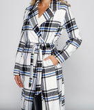 Polished In Plaid Belted Trench Coat helps create the best summer outfit for a look that slays at any event or occasion!