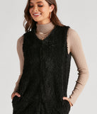 So Extra Faux Fur Vest helps create the best summer outfit for a look that slays at any event or occasion!