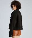 Cozy Moment Sherpa Knit Shacket helps create the best summer outfit for a look that slays at any event or occasion!
