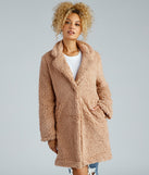 Elevated Glamour Faux Fur Longline Jacket helps create the best summer outfit for a look that slays at any event or occasion!