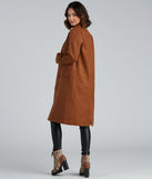 Timelessly Classic Faux Wool Trench Coat helps create the best summer outfit for a look that slays at any event or occasion!