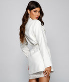 Polished And Chic Faux Wool Trench helps create the best summer outfit for a look that slays at any event or occasion!