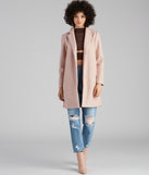 Big City Lapel Long Coat helps create the best summer outfit for a look that slays at any event or occasion!
