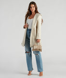 Belted Sophistication Faux Wool Coat helps create the best summer outfit for a look that slays at any event or occasion!