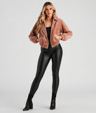 Cuddle Up Faux Fur Bomber Jacket helps create the best summer outfit for a look that slays at any event or occasion!