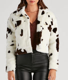 Ahead Of The Herd Cow Print Jacket helps create the best summer outfit for a look that slays at any event or occasion!