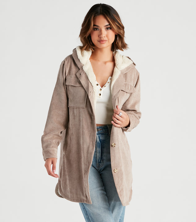 Cozy Cute Grey Shacket Cozy Cute Grey Shacket