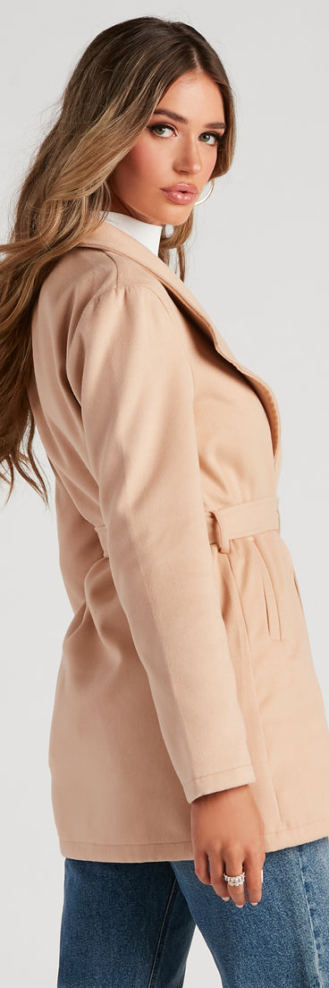 Styled To Perfection Belted Trench Coat helps create the best summer outfit for a look that slays at any event or occasion!