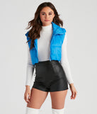 Trend Alert Cropped Puffer Vest helps create the best summer outfit for a look that slays at any event or occasion!