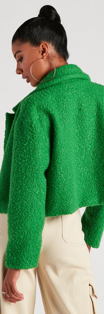 Cozy In The City Faux Sherpa Coat helps create the best summer outfit for a look that slays at any event or occasion!