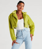 So Fluffy Faux Fur Crop Blazer helps create the best summer outfit for a look that slays at any event or occasion!