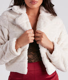 A Fabulous Vibe Faux Fur Crop Jacket helps create the best summer outfit for a look that slays at any event or occasion!