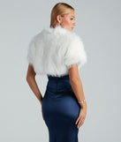 Princess Energy Faux Fur Bolero