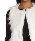 Here Faux A Good Time Fur Vest