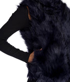 Bold Chicness Faux Fur Vest