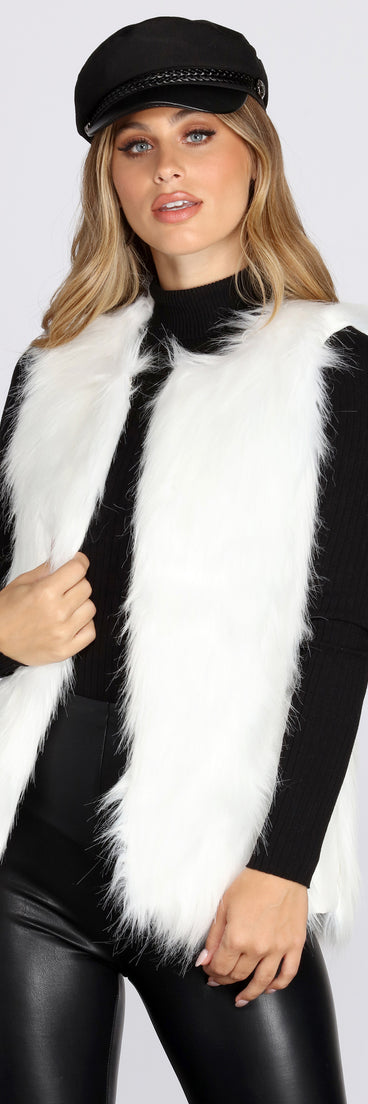 Faux-Ever Fabulous Vest