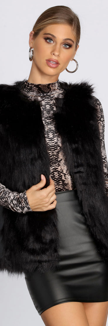 Faux-Ever Fabulous Vest