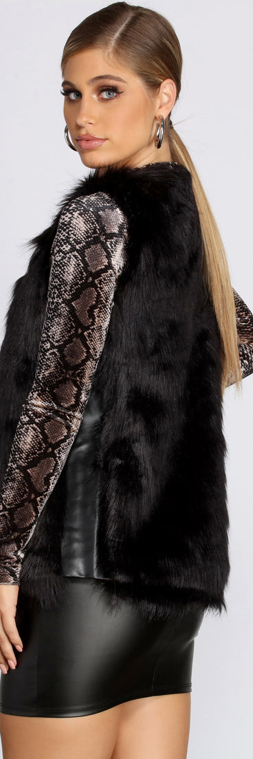 Faux-Ever Fabulous Vest