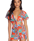 With fun and flirty details, Take Me To Paradise Top shows off your unique style for a trendy outfit for the summer season!