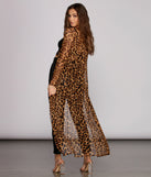 Spotted In Style Mesh Duster for 2022 festival outfits, festival dress, outfits for raves, concert outfits, and/or club outfits