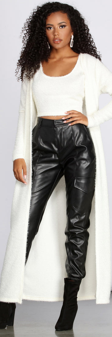 Talk Fuzzy To Me Long Duster helps create the best summer outfit for a look that slays at any event or occasion!