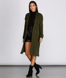 With fun and flirty details, Living Lavish Long Knit Cardigan shows off your unique style for a trendy outfit for the summer season!