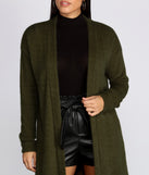 With fun and flirty details, Living Lavish Long Knit Cardigan shows off your unique style for a trendy outfit for the summer season!