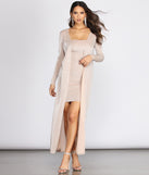 Countdown Cutie Glitter Duster helps create the best summer outfit for a look that slays at any event or occasion!