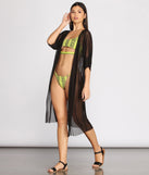 Don't Mesh With Me Kimono helps create the best summer outfit for a look that slays at any event or occasion!