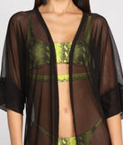 Don't Mesh With Me Kimono for 2023 festival outfits, festival dress, outfits for raves, concert outfits, and/or club outfits