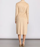 Faux Suede Sophistication Trench Coat helps create the best summer outfit for a look that slays at any event or occasion!