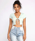 Totally Fab Ribbed Cropped Cardigan helps create the best summer outfit for a look that slays at any event or occasion!