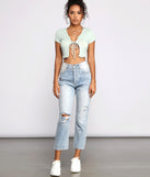 Totally Fab Ribbed Cropped Cardigan helps create the best summer outfit for a look that slays at any event or occasion!