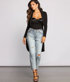 Lead the Way Long Crepe Jacket helps create the best summer outfit for a look that slays at any event or occasion!