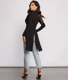 Lead the Way Long Crepe Jacket helps create the best summer outfit for a look that slays at any event or occasion!