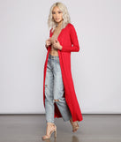 For The Love of Knit Ribbed Duster helps create the best summer outfit for a look that slays at any event or occasion!