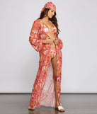 Bohemian Dreams Paisley Print Duster helps create the best summer outfit for a look that slays at any event or occasion!