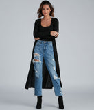 Keeping Knit Cozy Basic Duster for 2022 festival outfits, festival dress, outfits for raves, concert outfits, and/or club outfits