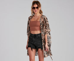 Ready For My Vacay Mesh Kimono is a trendy pick to create 2023 festival outfits, festival dresses, outfits for concerts or raves, and complete your best party outfits!