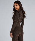 Party-Ready Metallic Glitter Blazer helps create the best summer outfit for a look that slays at any event or occasion!