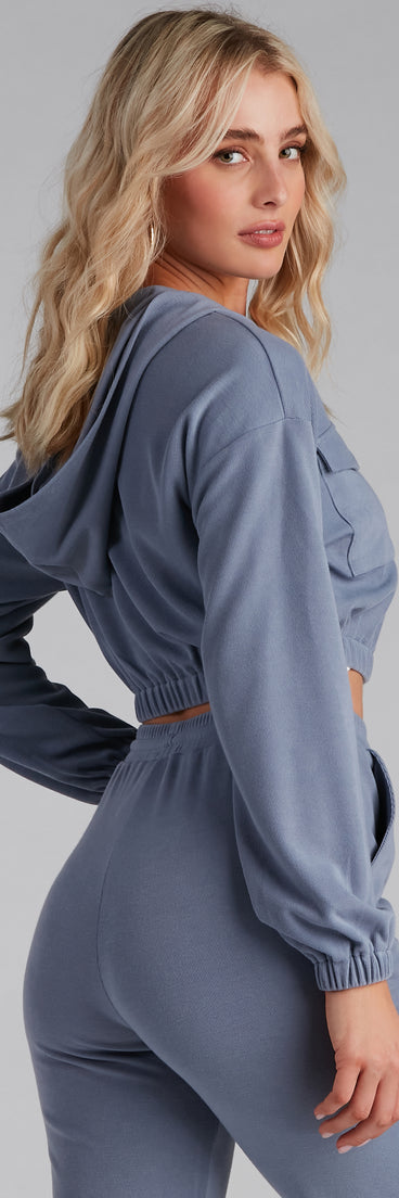 Trendy Casual Vibes Zip-Up Hoodie for 2023 festival outfits, festival dress, outfits for raves, concert outfits, and/or club outfits