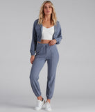 Trendy Casual Vibes Zip-Up Hoodie helps create the best summer outfit for a look that slays at any event or occasion!