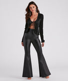 Tie New Trends Long Sleeve Top