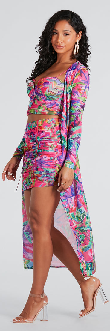 Maldives Please Tropical Mesh Duster