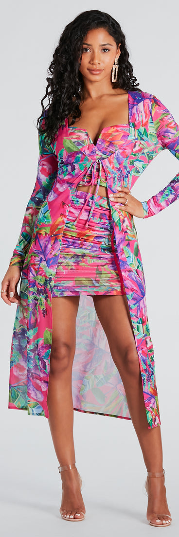 Maldives Please Tropical Mesh Duster