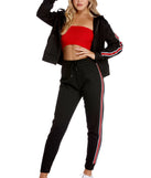 Striped And Ready Hoodie