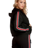 Striped And Ready Hoodie