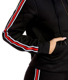 Striped And Ready Hoodie